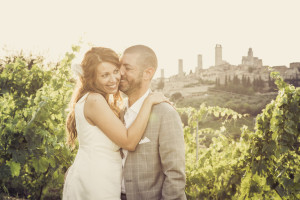 Fotografo per matrimonio San Gimignano